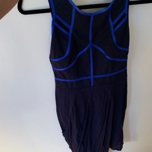 Finders Keepers XS Blue cut out mini dress